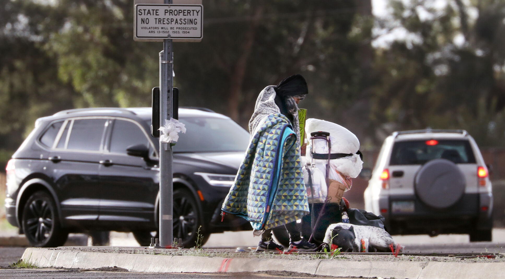 Panhandling, Tucson, 2023